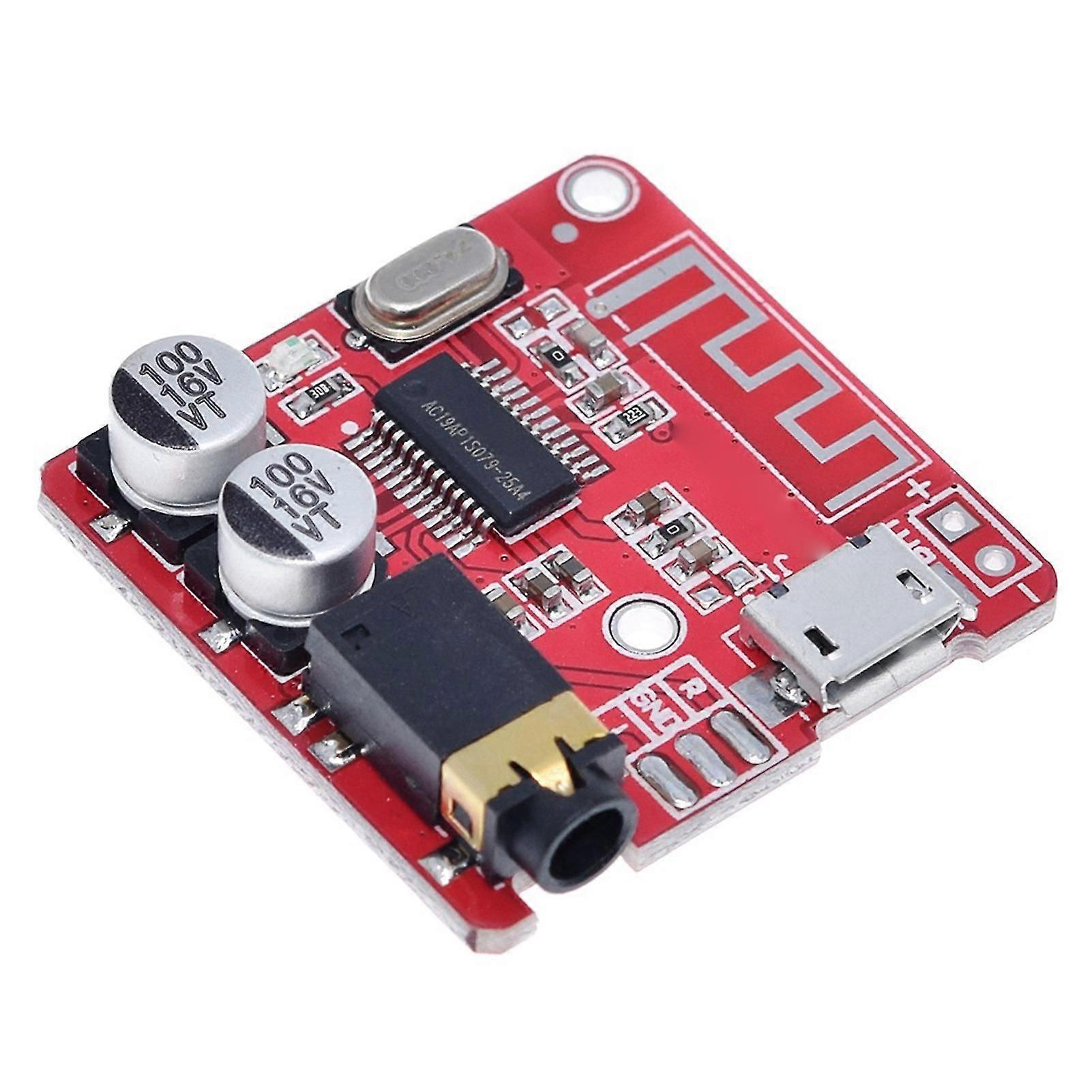 Strømforsterkerkort Tapsfri dekoding Stereo Pcb Bluetooth-kompatibel 5.0 Digital Amp Music Module For Loudspeaker