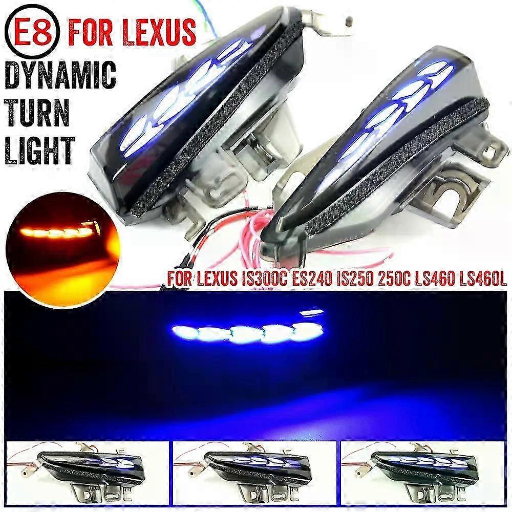 Compatible For Lexus Is200d Is250 Is250c Is300 Is300c Es240 Es350 Ls460 Dynamic Indicator Mirror Sequential Blinker Turn Signal Light