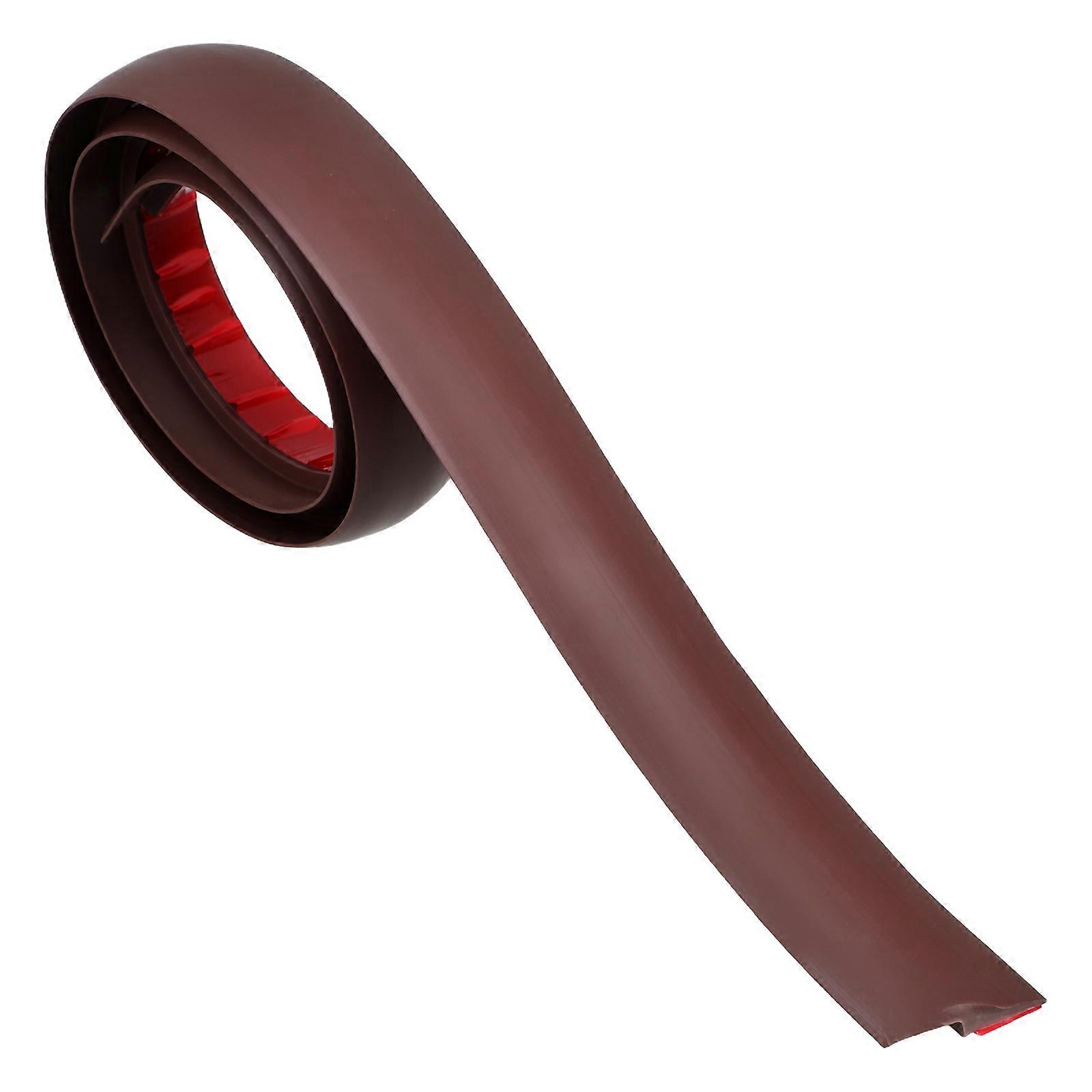 Flooring Threshold Edging Trim Strip for Home Use Self Adhesive PVC Coffee