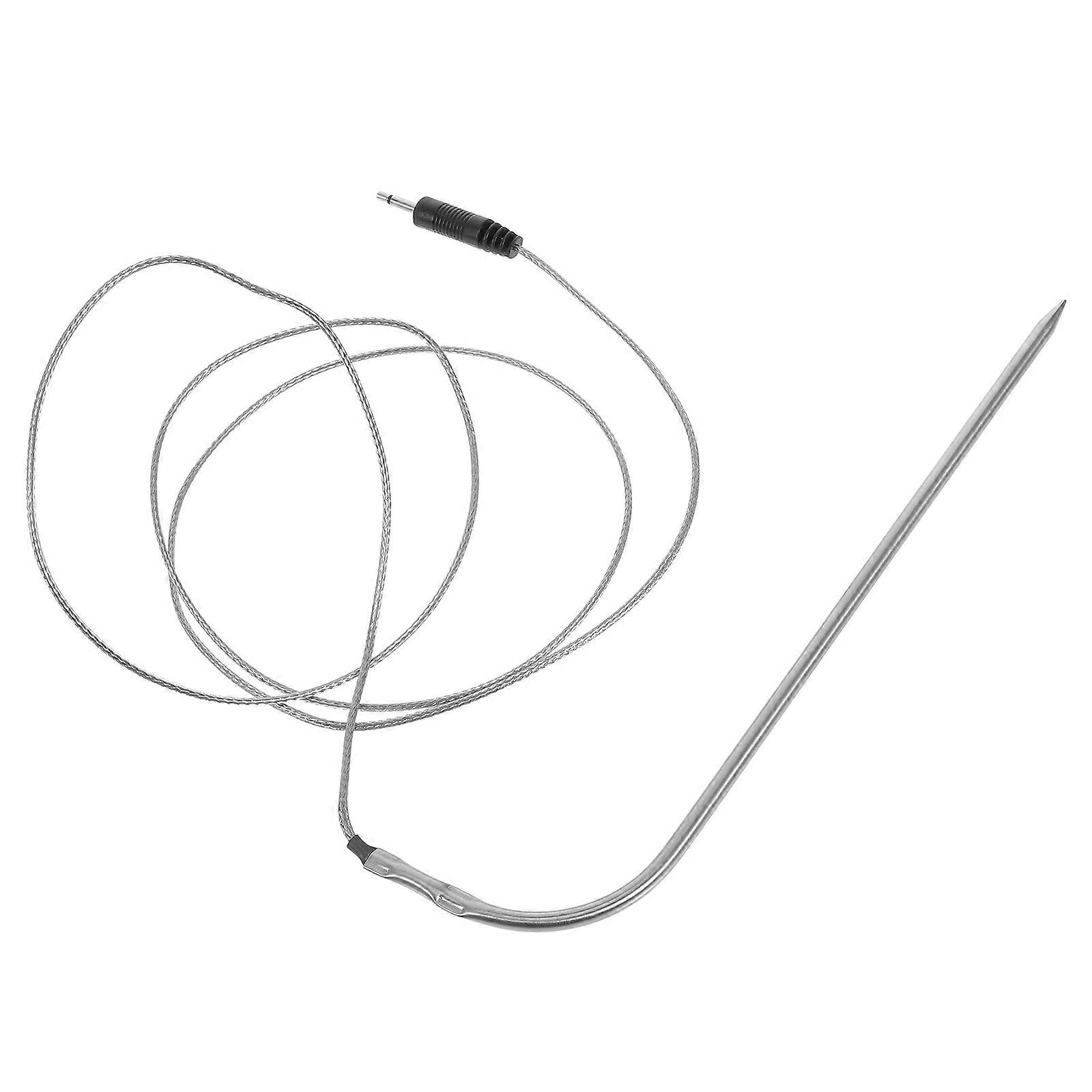 Grill Thermometer Probe Temperature Meat Probe Secure Clip 1Set