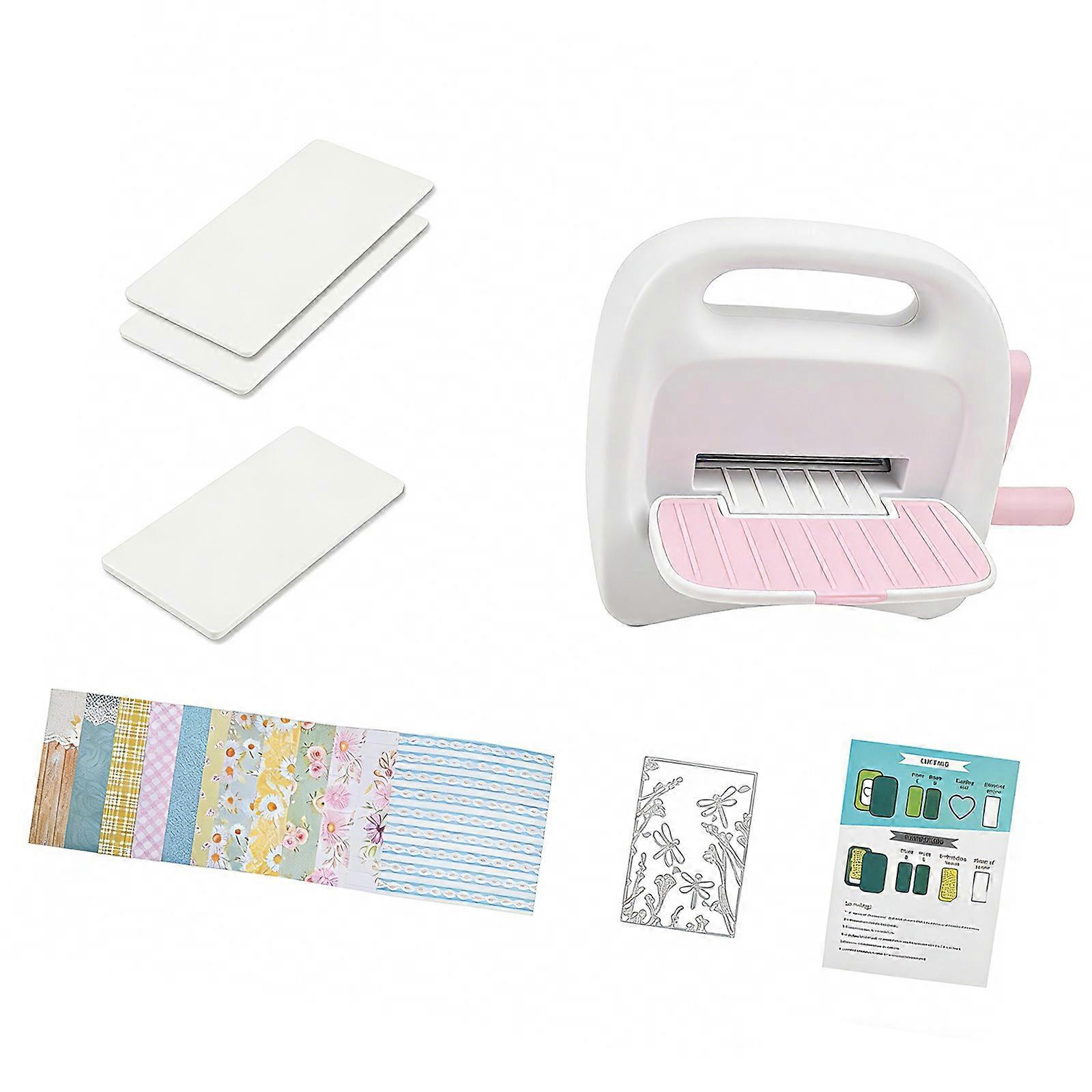 Handheld Foldable Manual Die Cutting Machine Opening Portable For Creative Craft Multicolor