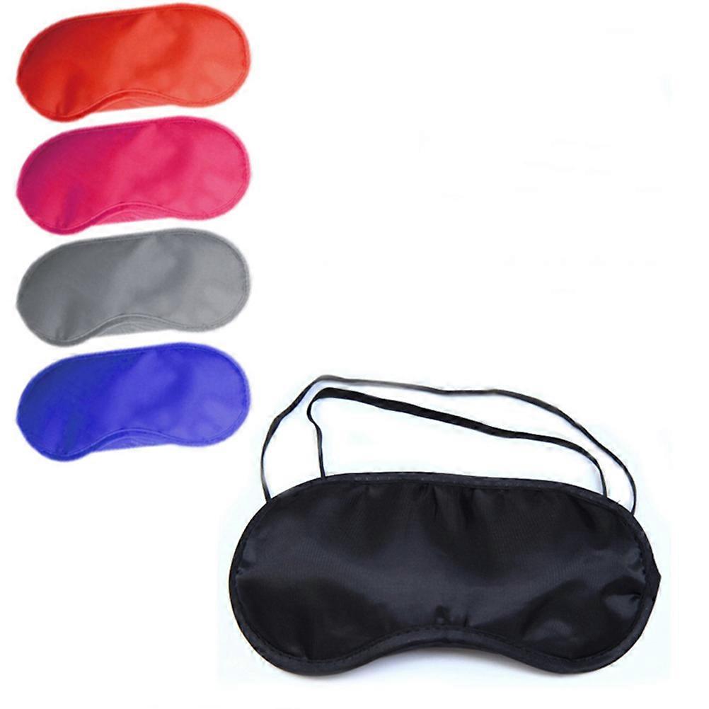 Colorful Sleep Eye Mask for Blocking Light 15Pcs Polyester Blindfold Pack