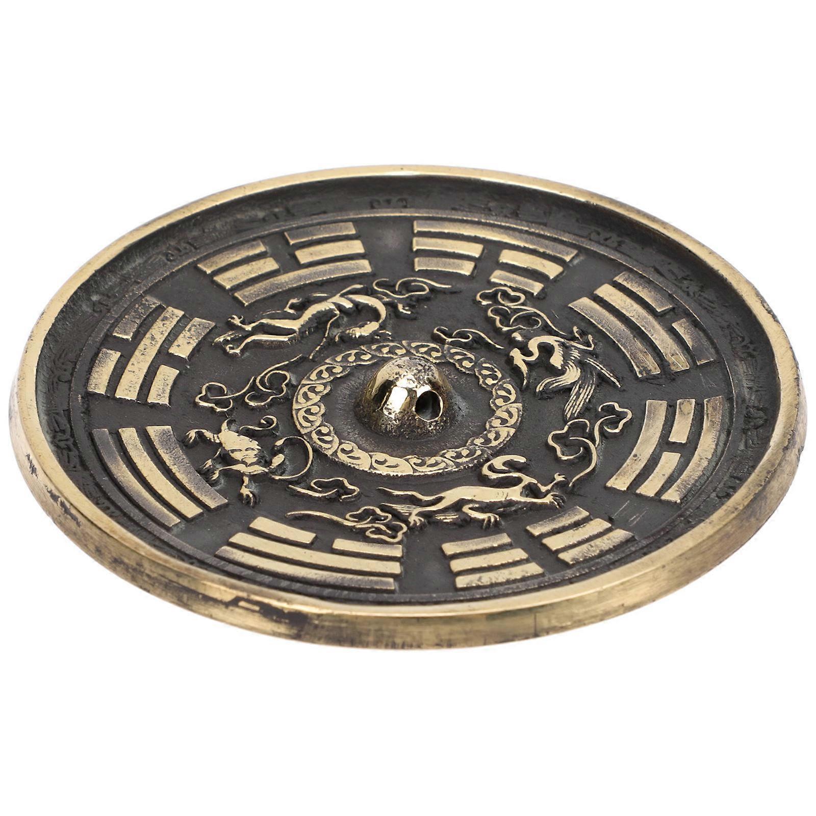 Four Copper Mirror for Blessing Decor 1 Piece