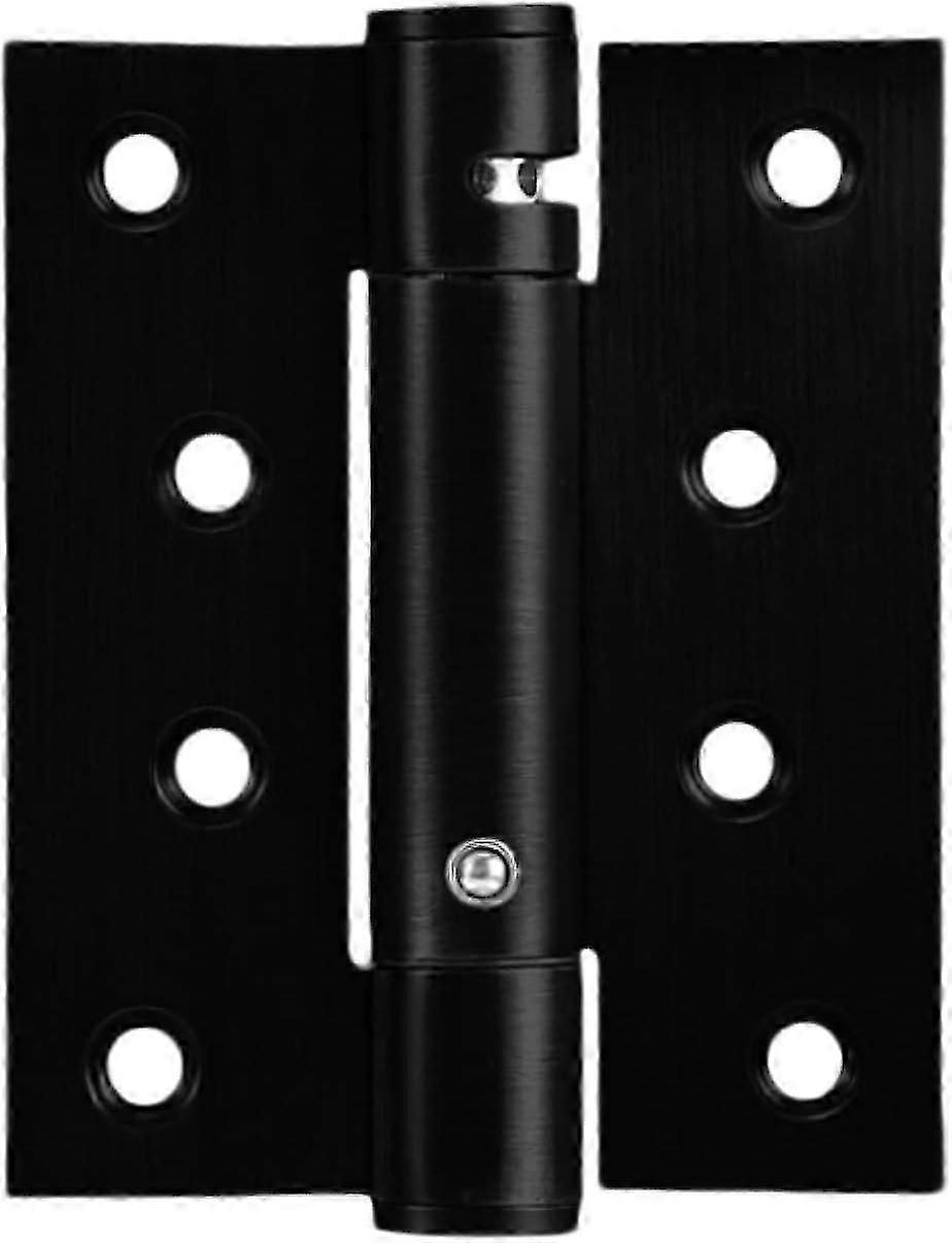 2pcs 4 Inch Stainless Steel Spring Hinge, Self-Closing Double Door Hinge