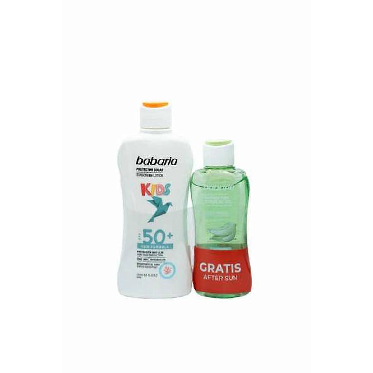 Solmelk til barn Babaria Spf 50 100 ml