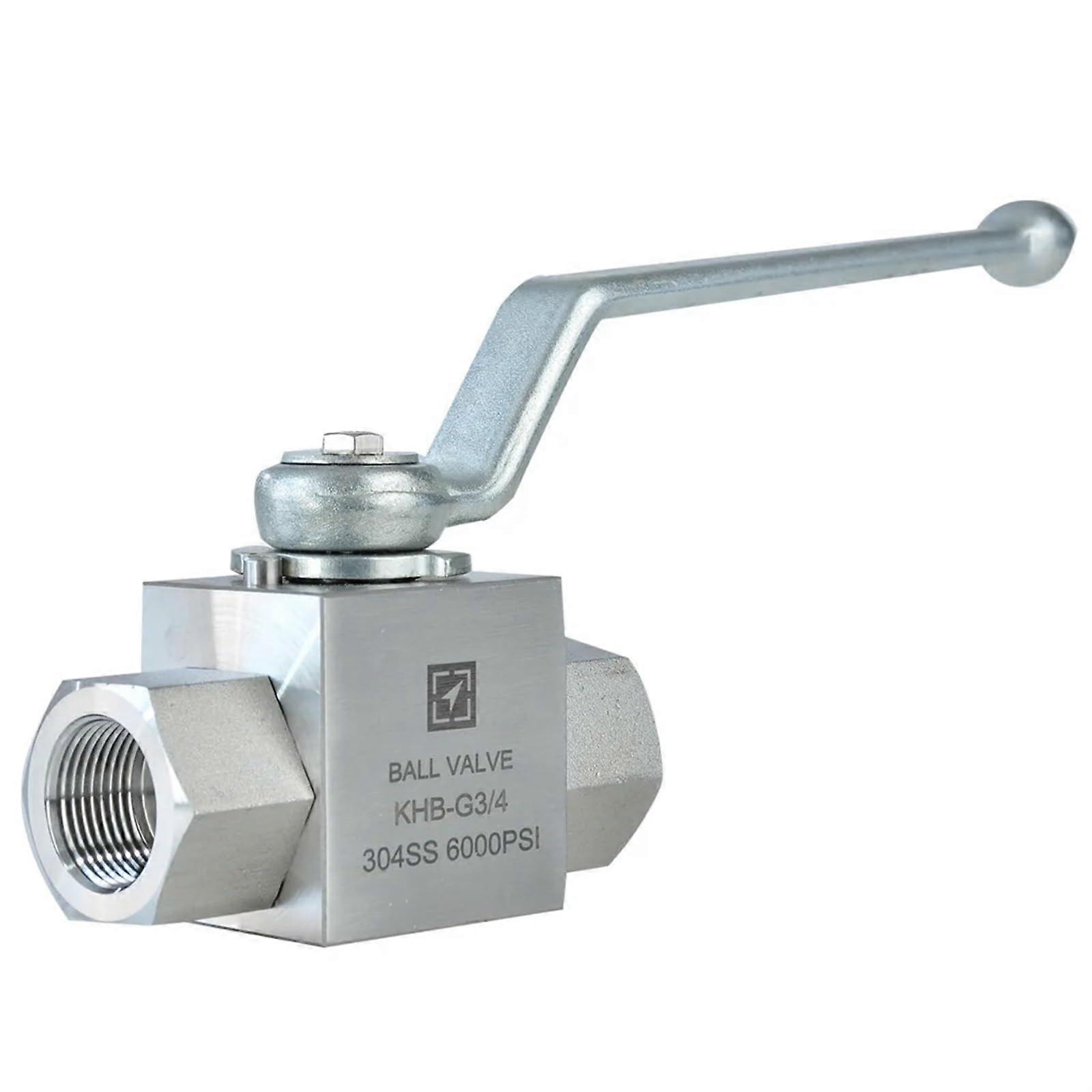 1/4 Inch Female Thread  Pressure Ball Valve for Hydraulic Systems LeakProof Easy Flow Control