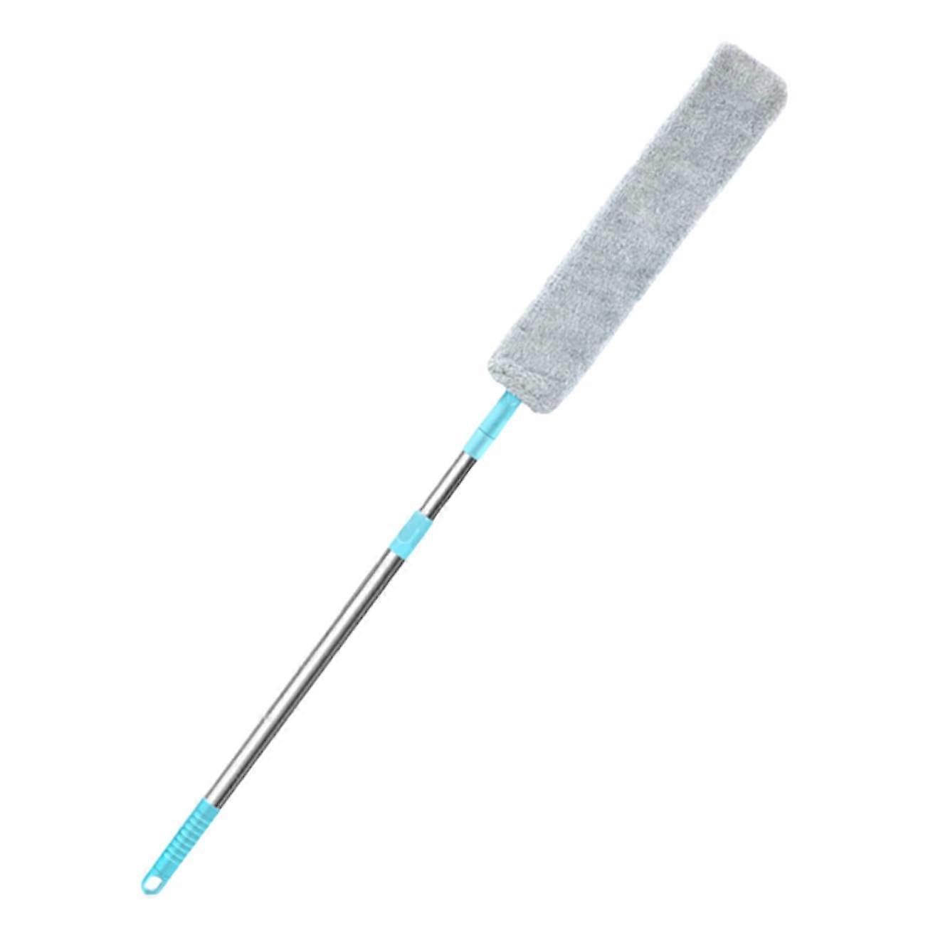 Extendable Duster with Long Handle and Bendable Head for Cobweb Removal Blinds Vents Crevices