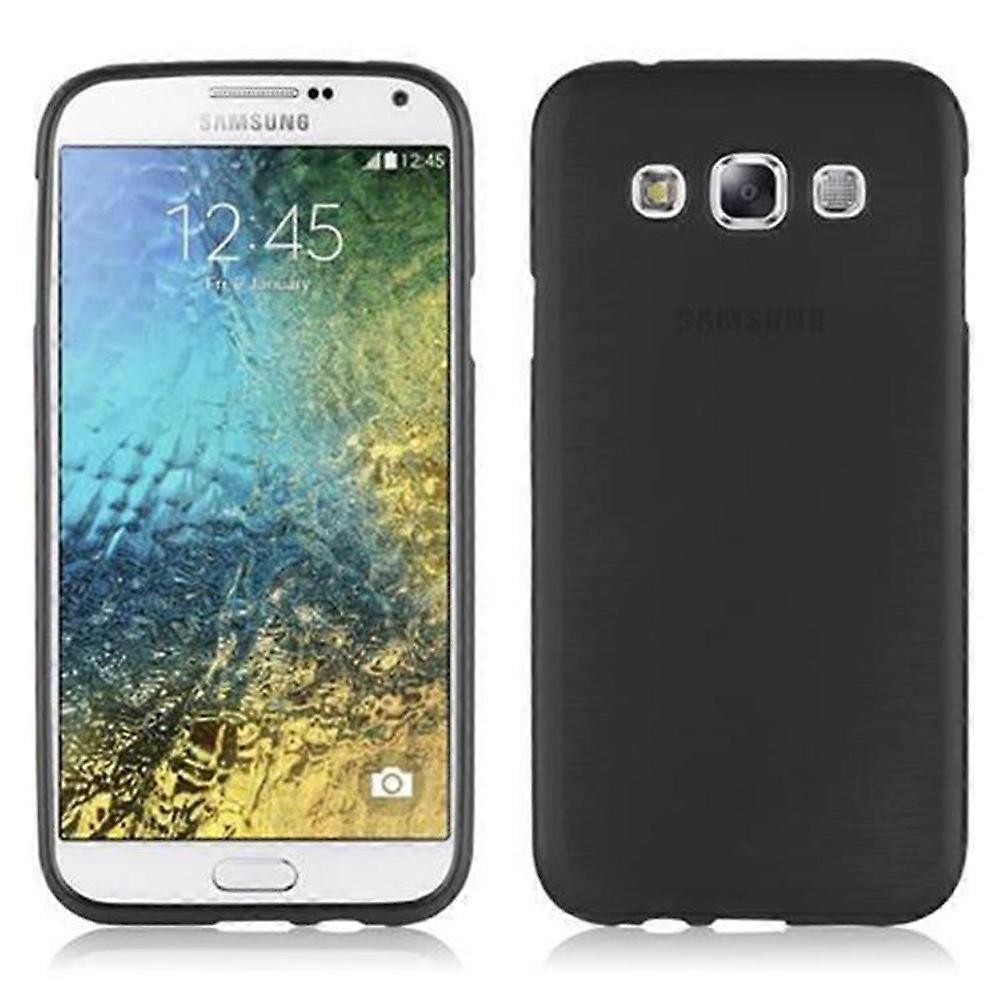 Samsung Galaxy E5 Protective Case TPU Case - Brushed Design