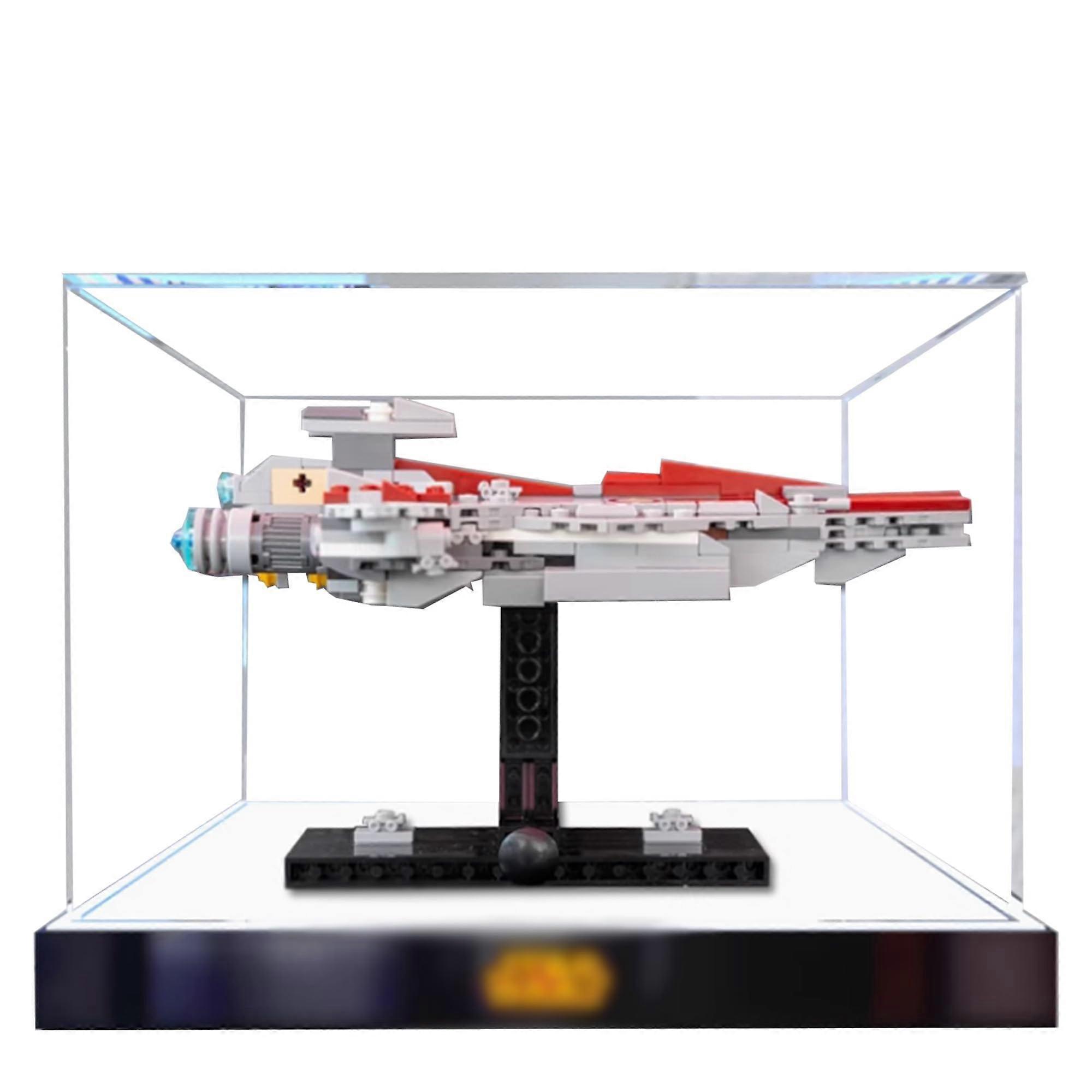 Clear Acrylic Display Case for  75404 Cheerer Class Attack , DustProof, ScratchResistant, Full Visibility