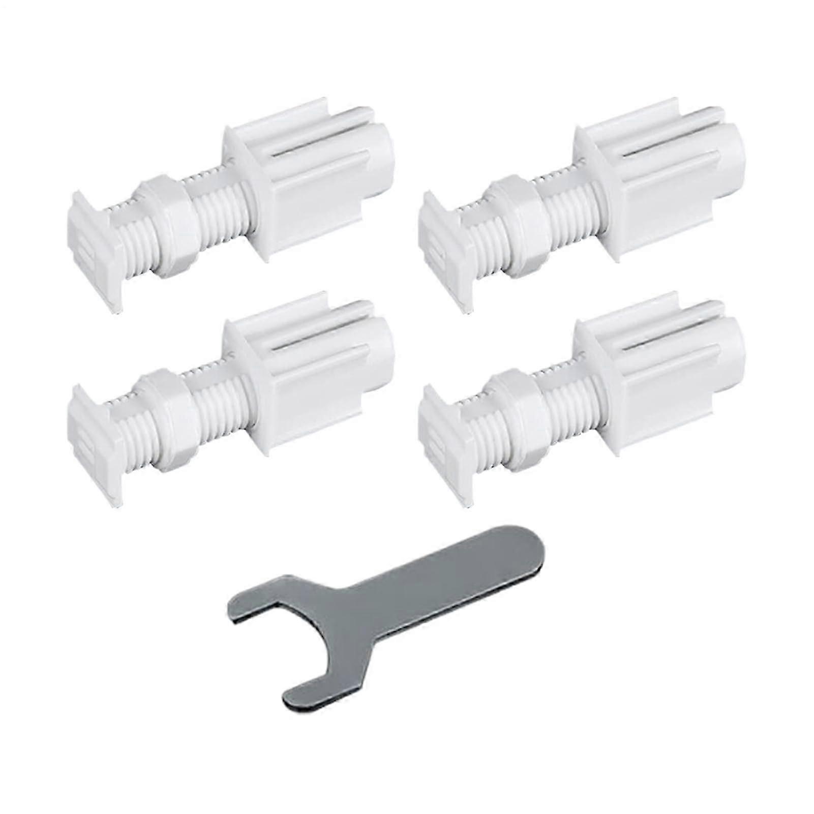 Window Blind Brackets Set of 5 for Vertical Louvers, Replacement Shutter Hardware for Home Office