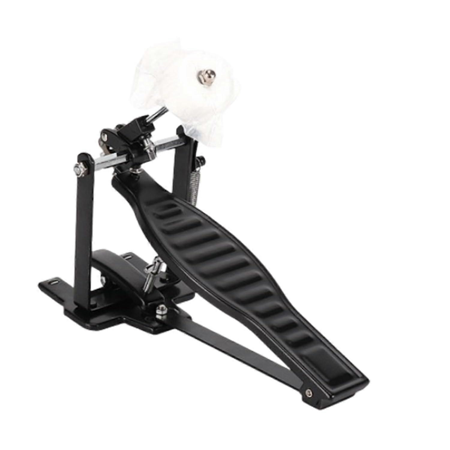 Single Bass Drum Pedal with Adjustable Beater Angle, Stable Chain Drive for Drum Set Practice
