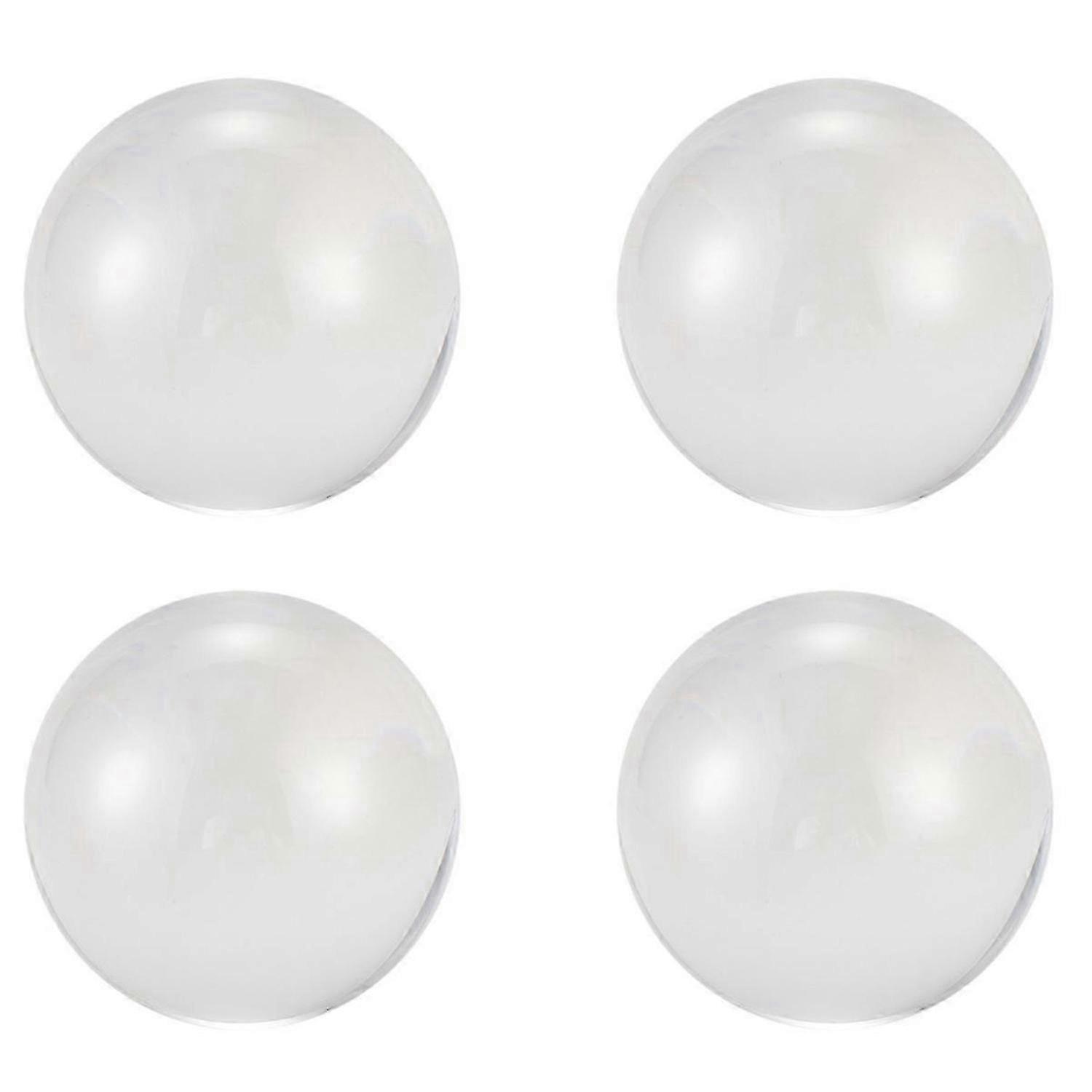 60mm Acrylic Transparent Contact Juggling Ball