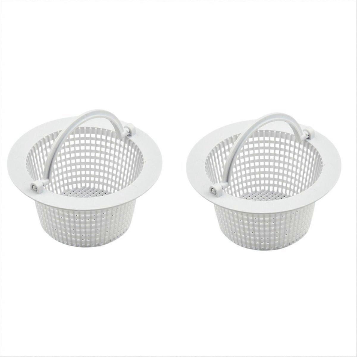 Pool skimmer filter basket cleaning wall drain accessories