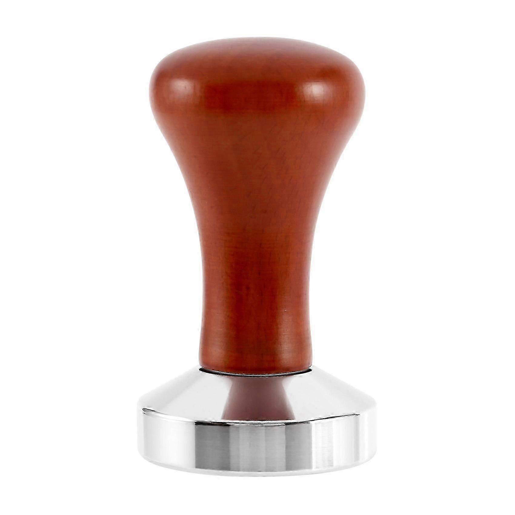 Flat base espresso tamper 51mm for stainless steel press