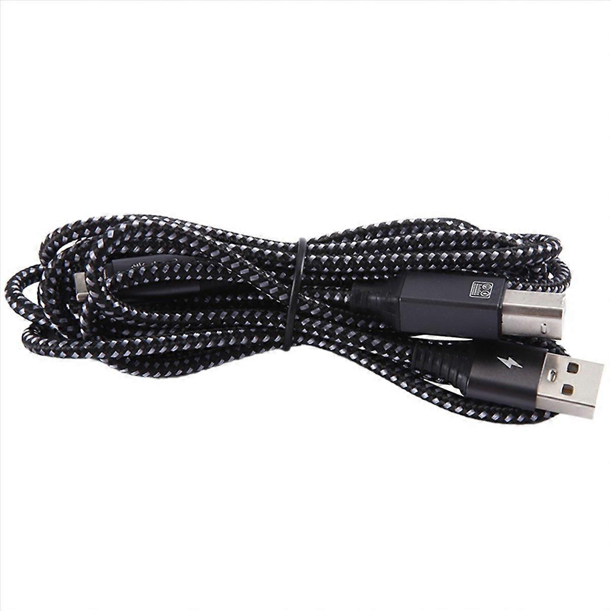 2In1 USB Printer Cable USB C to MIDI Cable for Piano, Midi Keyboard