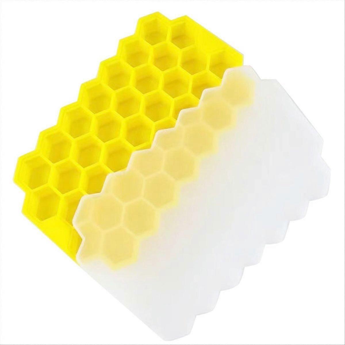 Ice Maker Honeycomb Box Ice Cream Tools Yellow