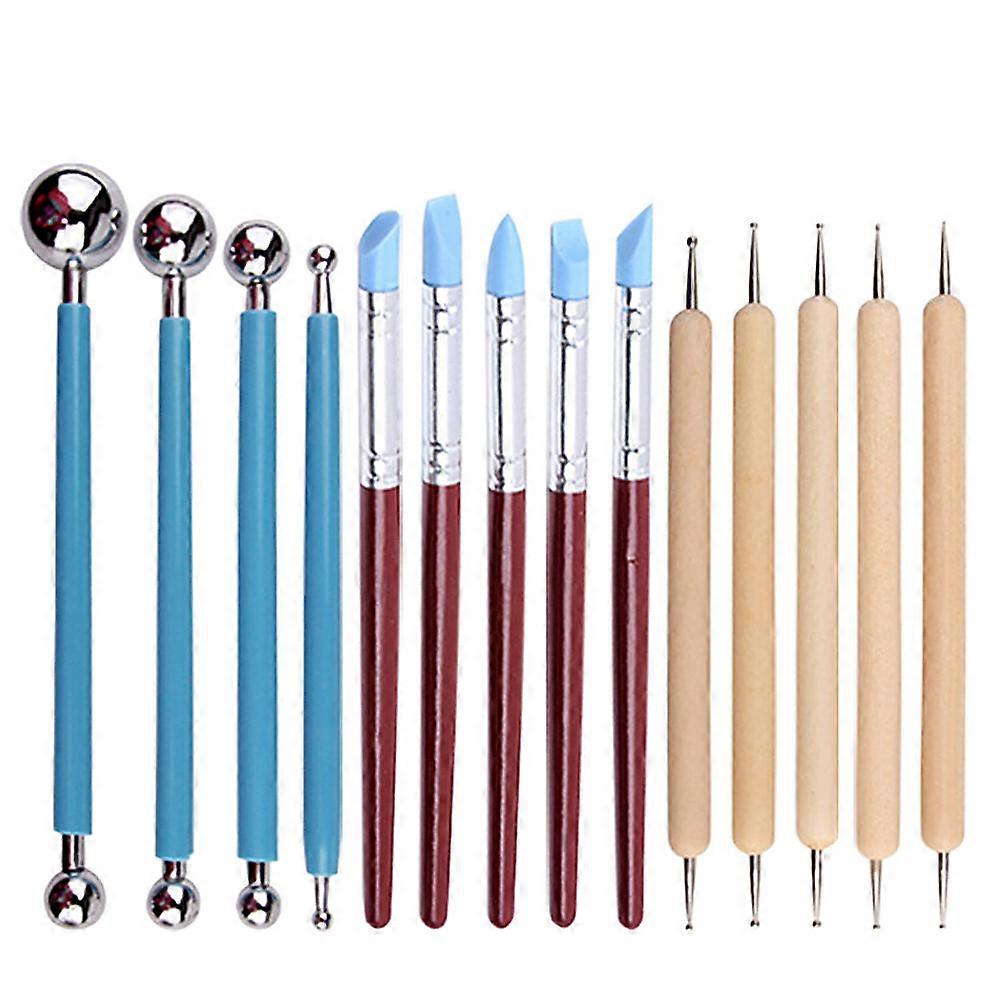 Polishing Tools Clay Pottery Tool Kit for Shaping 1Set Set