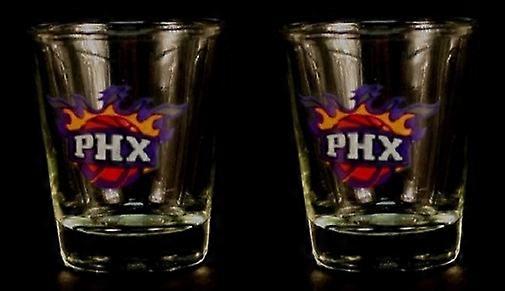 Phoenix Suns NBA Round Schnapsglas 2er Pack