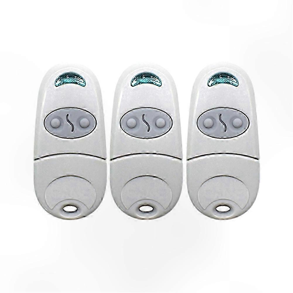 3-Pack 433.92MHz Wireless Remote Control for Garage Door Opener/Gate Controller with Copy Functionality