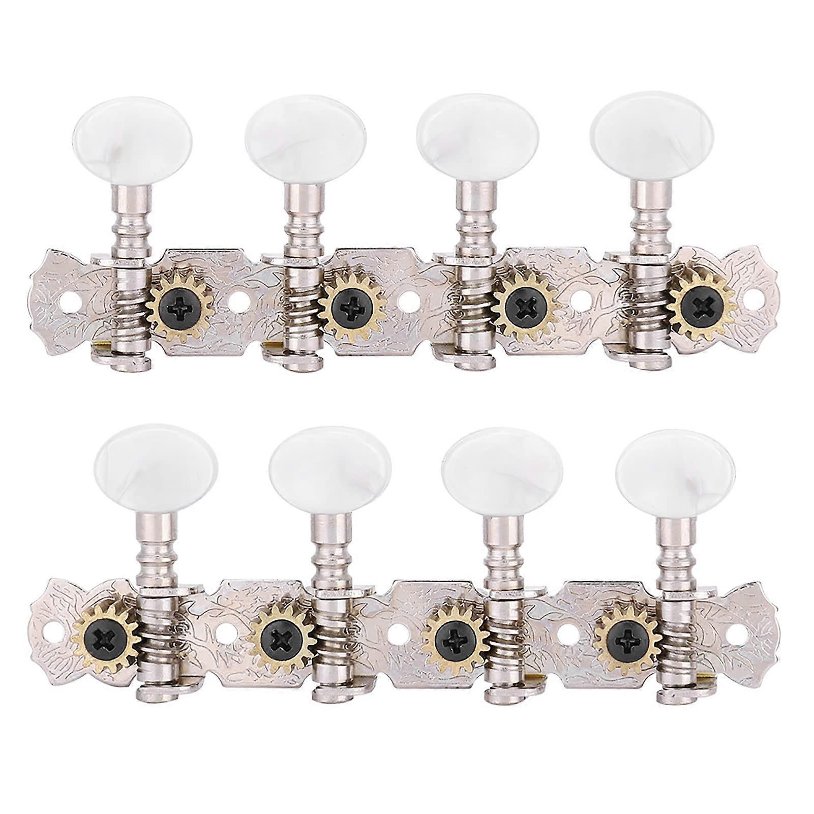 8 String Mandolin Tuning Pegs with Durable Gear and Precise Control for Easy Installation