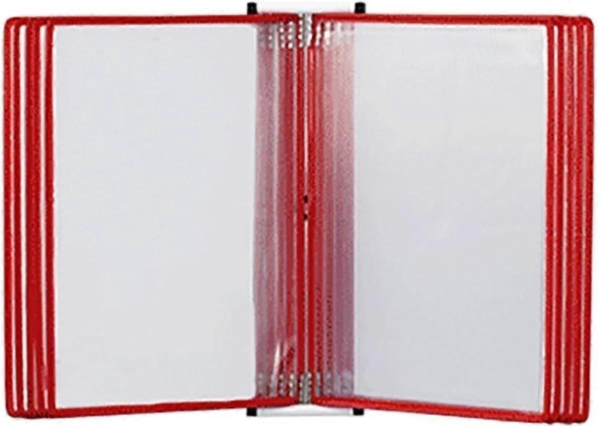 A4 Accordion File Organizer 20 Pockets with Labels, Expandable Document Storage Folder Black