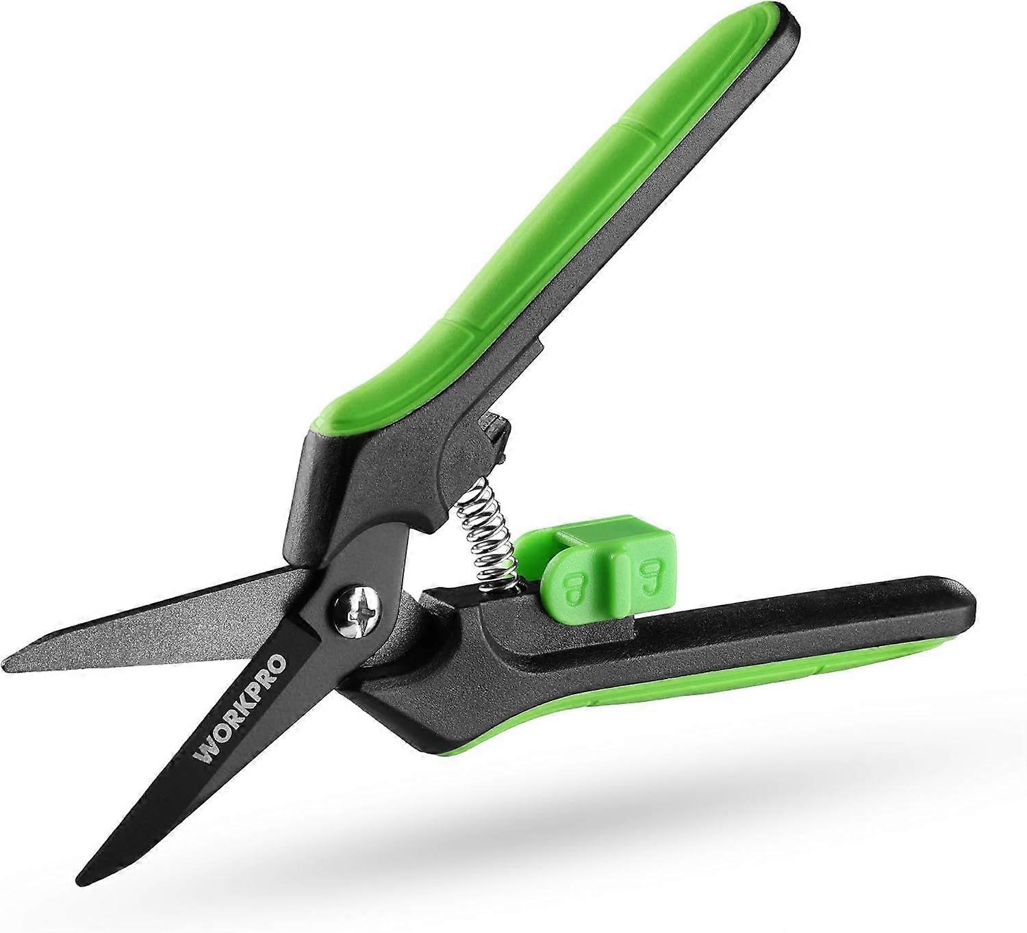 6-Inch Pruning Shears, Sharp Gardening Scissors for Precise Cuts, High-Carbon