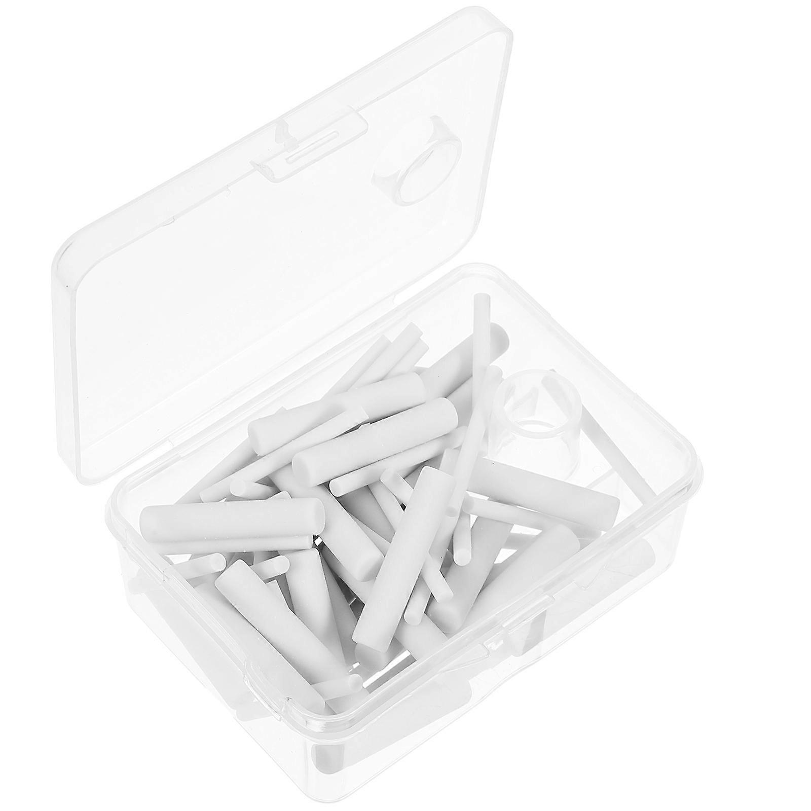 70Pcs Electric Eraser Refill Rubber Replacement Core White Pack