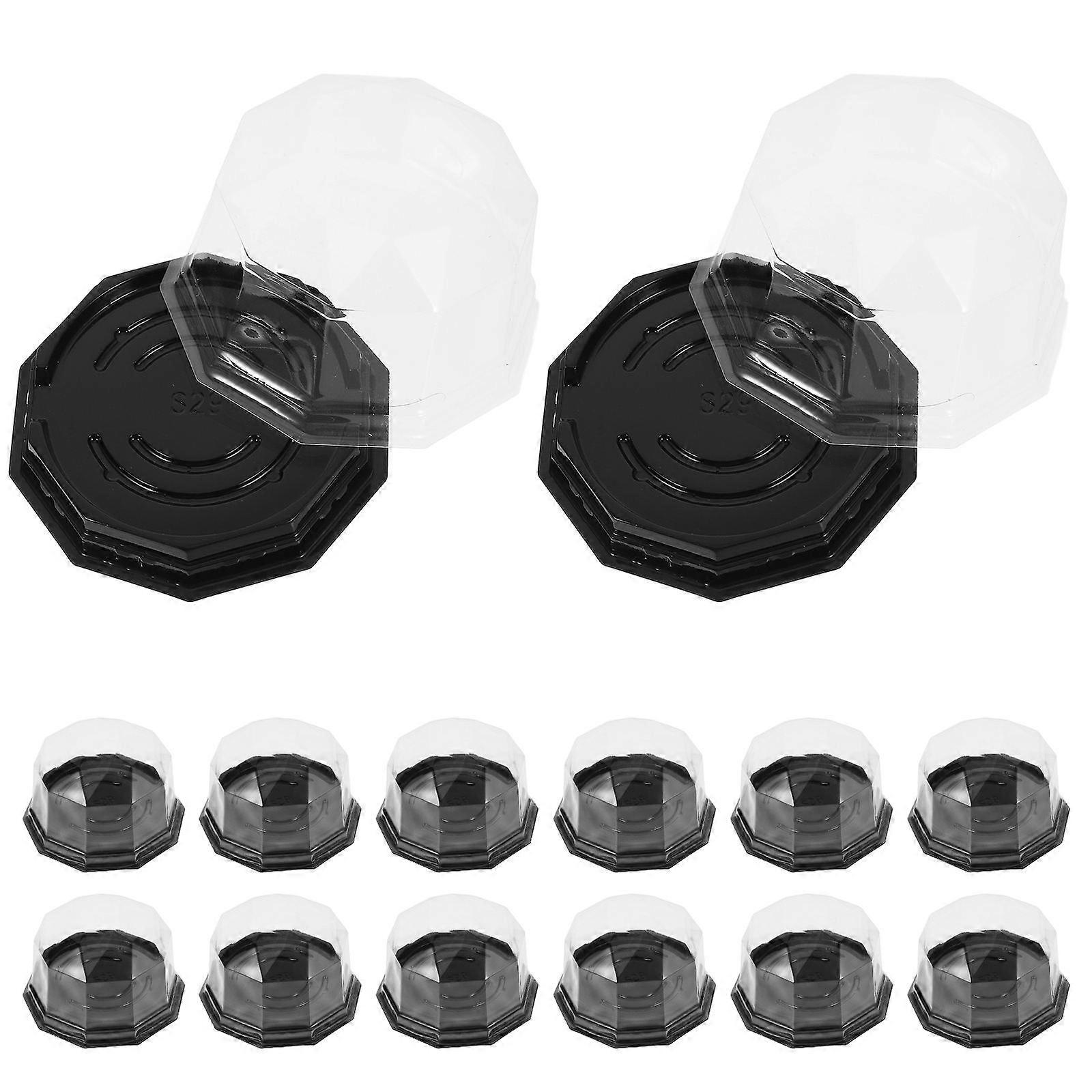 Mooncake Container Cake Boxes for Holding 100Pcs Mousse Packaging