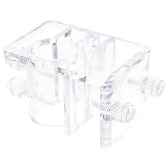 2 Stück Acryl-Aquarium-Wasserrohrschellen, Schlauchbefestigungshalter-Zubehör