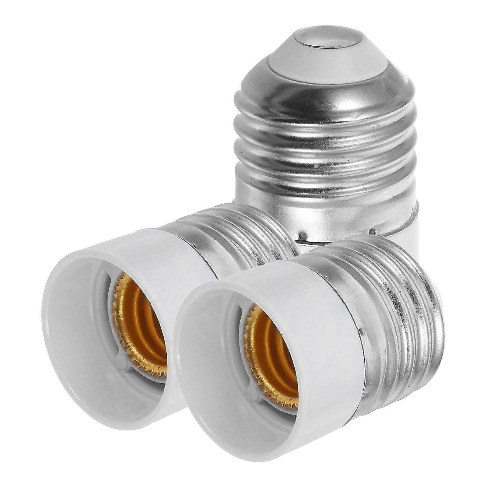 3pcs E27 To E14 Light Bulb Socket Converter Small Screw Lamp Base Adapter Copper Light Adapter Socket Indoor Lamp Socket Adapter Replacement