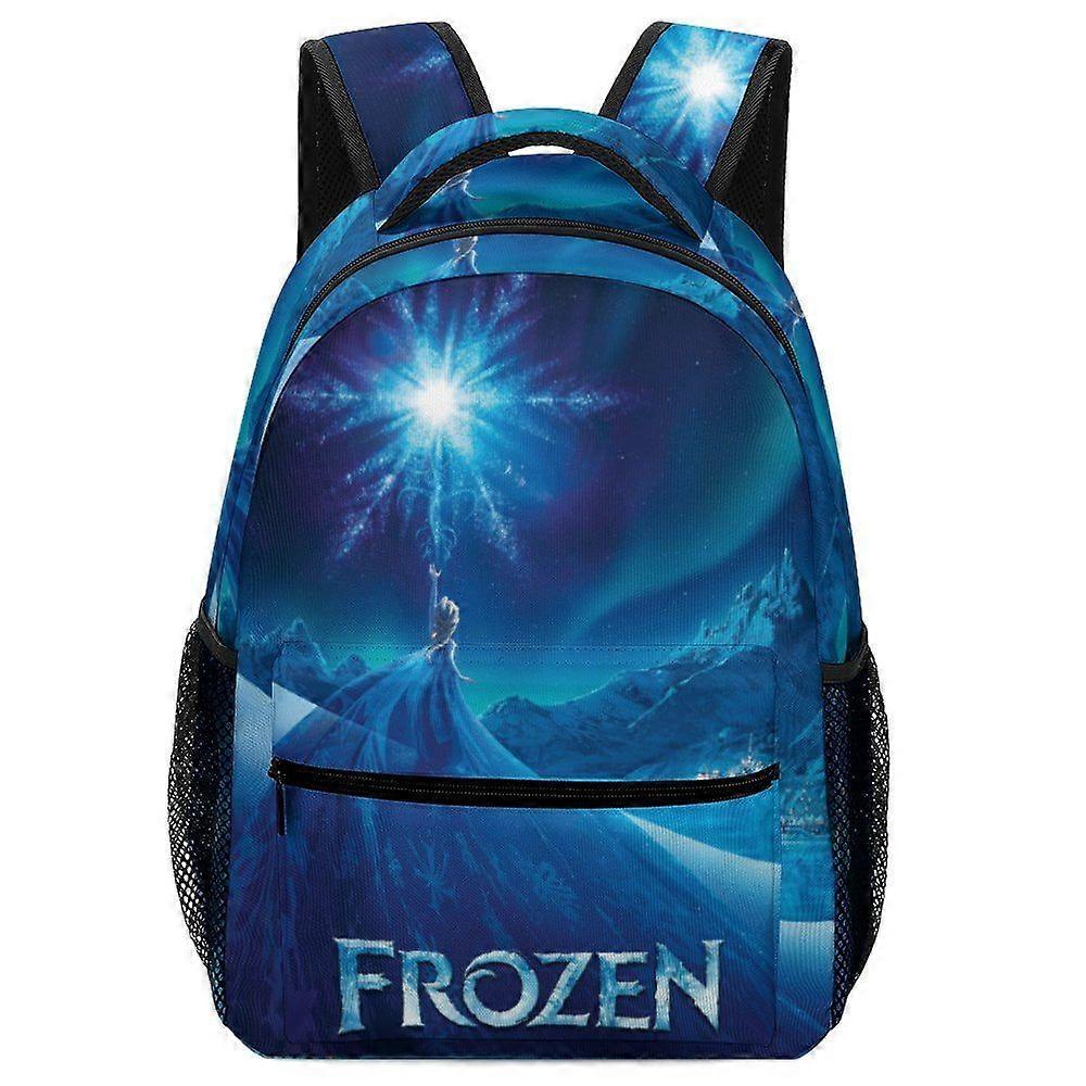 LA3136 Frozen Backpacks School Bag Bookbag Casual Daypack Backpacks for Travel Hiking