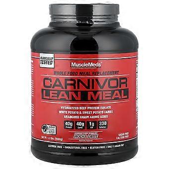 MuscleMeds, Carnivor™ Lean Meal, Mocha Latte, 4,3 lbs (1.980 g)