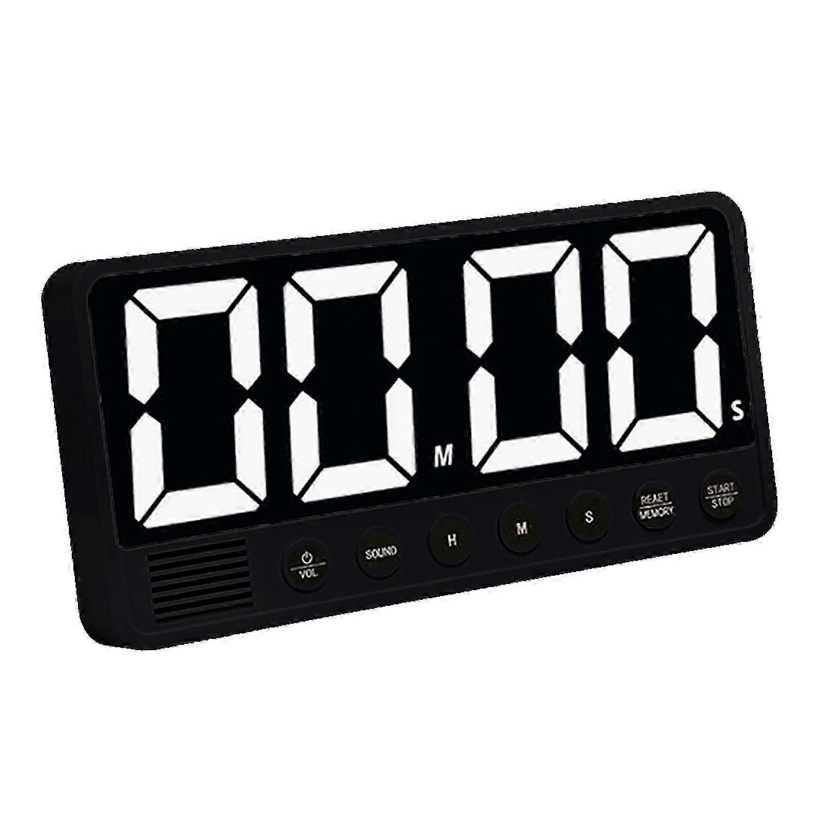 Digital Timer Cooking Timer Stopwatch LED Display Timer Count Up/Down Timer Magnetic Timer compatible with Teacher Classroom Kitchen