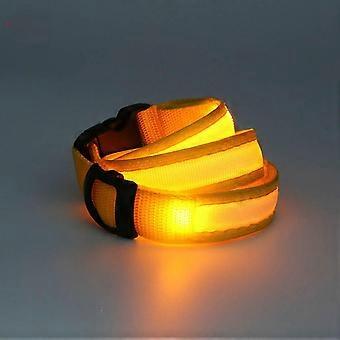 LED løbende taljebælte - reflekterende glødende LED-linning, blinkende sikkerhedsbælte til løbere, joggere, vandrere, kæledyrsejere