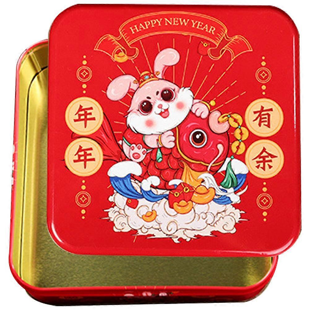 Sugar Candy Storage Box with Lovely Rabbit Pattern for Use