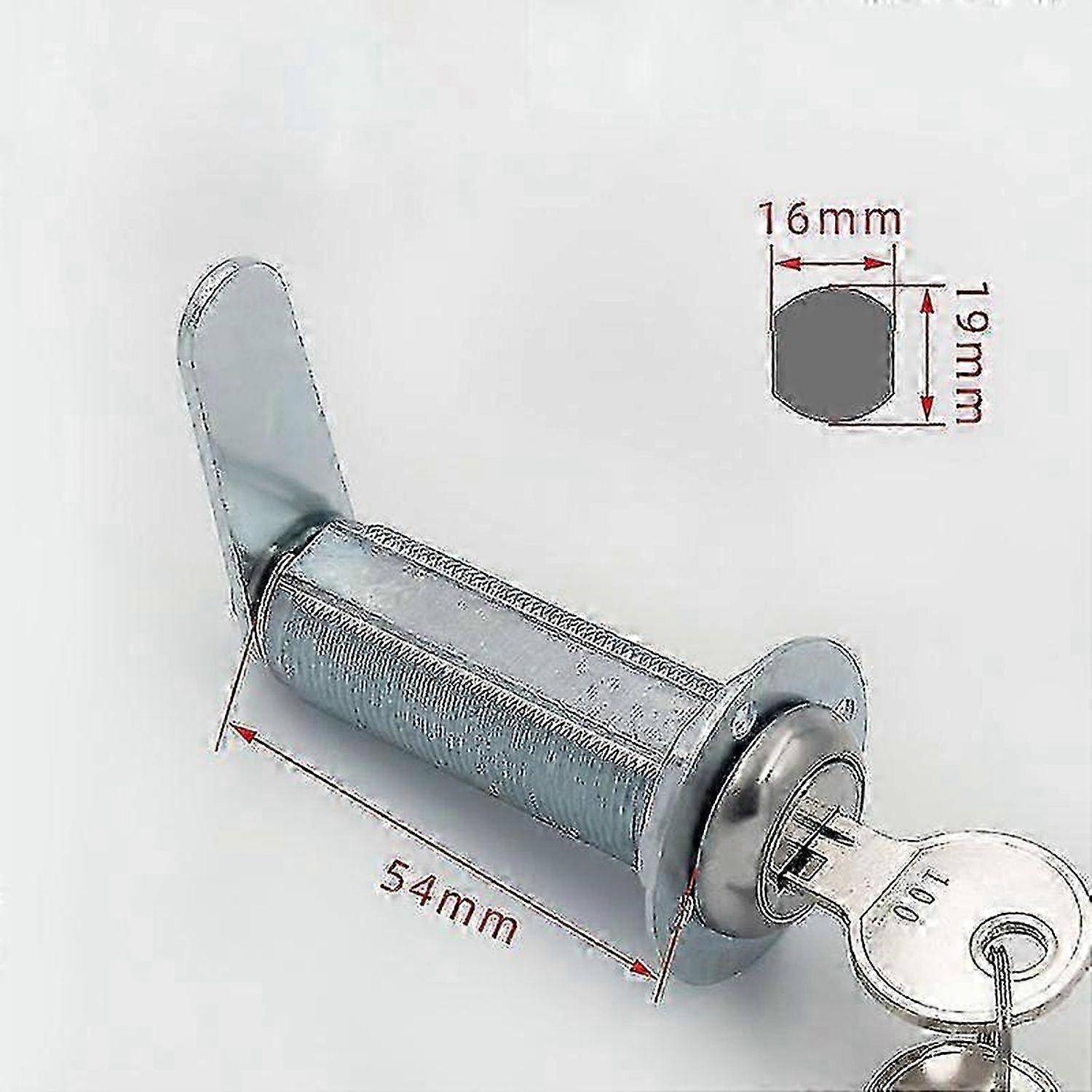 54mm extra long cam lock with key weatherproof