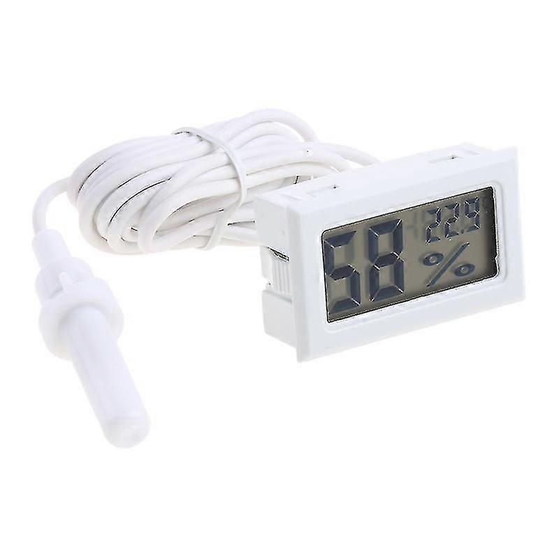 Waterproof Thermometer Led Display Lcd Digital Temperature Sensor Probe Tpm-10