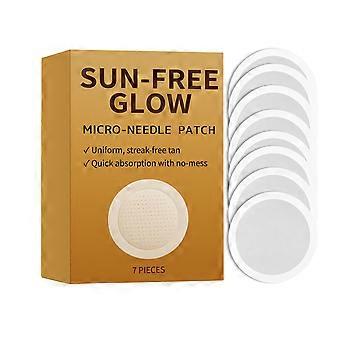 1-3x Tanning Patch, 2026 New Advanced Sun Free Glow Micro Needle Patch, Self Tanning Patches for Women and Men, Natural Sun Free Glow Patches