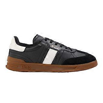 Ralph Lauren Womens/Ladies Heritage Aera Leather Court Trainers