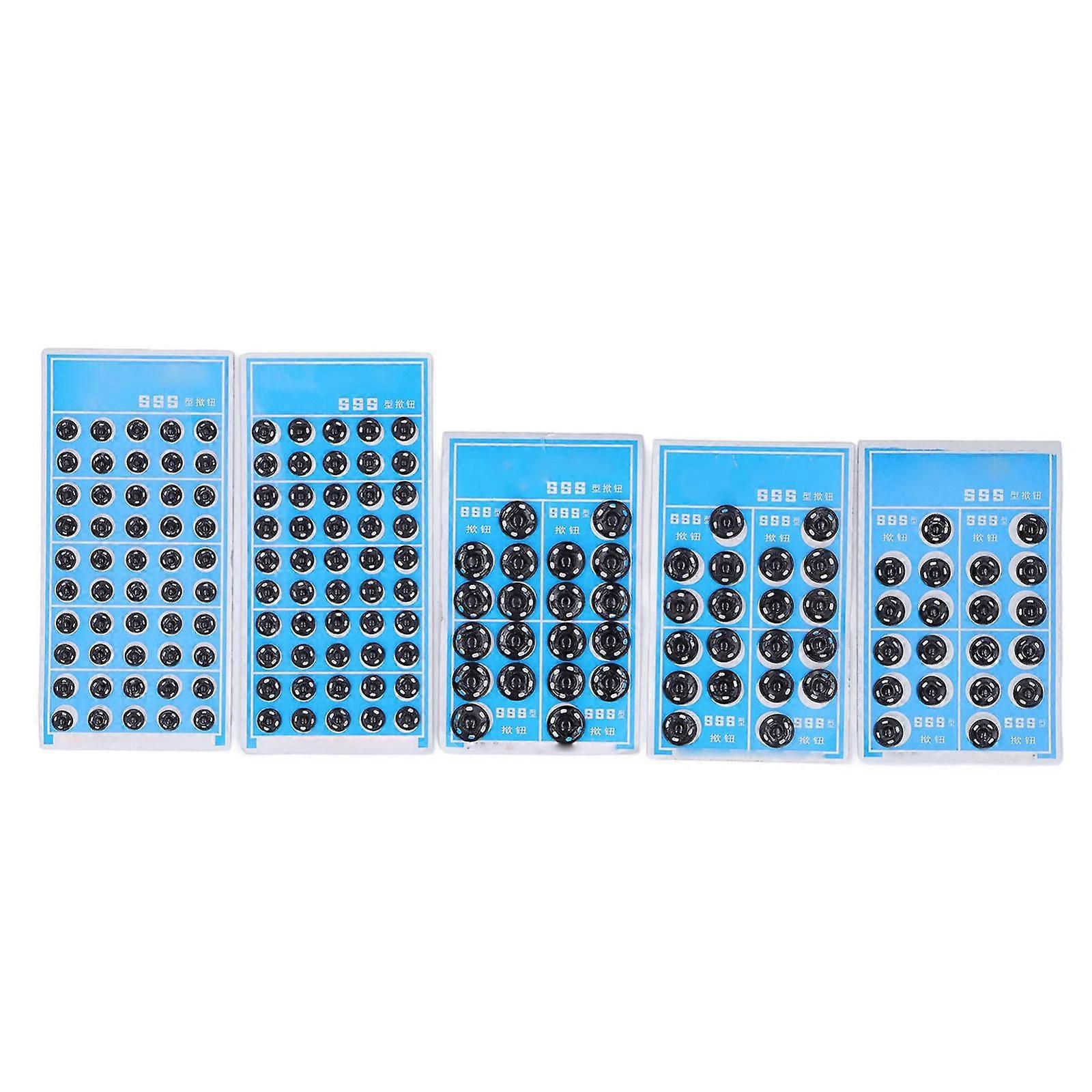 Snap Buttons, Black, Multi Purpose Fasteners 26-27