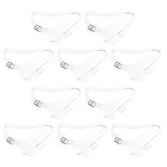 Transparent High Heel Shoe Straps Tpu Material Detachable Anti Slip 5Pairs