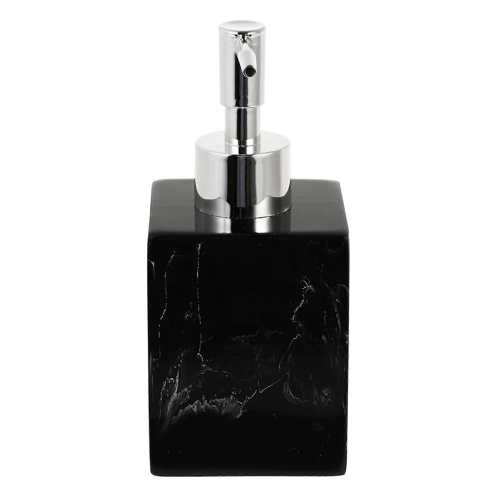 Resin Marble Pattern Shampoo Bottle for Shower Supply