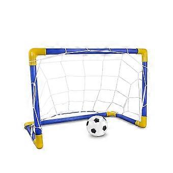 1 Set Mini-Fußballtor, Fußballnetz, Tür, Kinder-Indoor-Sportspielzeug, Fußballtor-Tür, Trainingsspielzeug