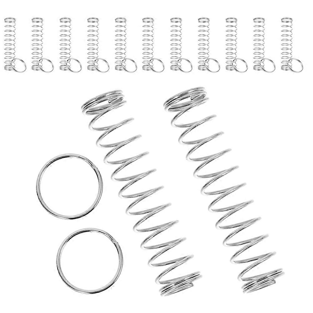 Close-Up Trick Props Magical Ring and Spring Puzzle for Performance 20Set