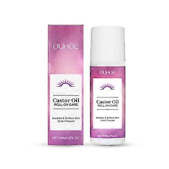 Óleo hidratante em roll-on da OUHOE, hidrata e nutre suavemente o corpo, deixando a pele macia.