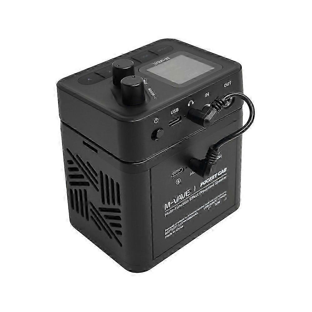 M-VAVE POCKET Guitar Amplifier Speaker Multi Effect Pedal Processor Rechargeable Speaker for Performance