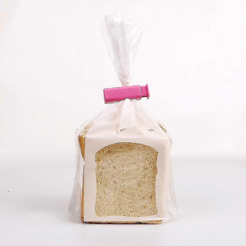 Squeeze Bread Bag Drawstring Clips, 12-pack