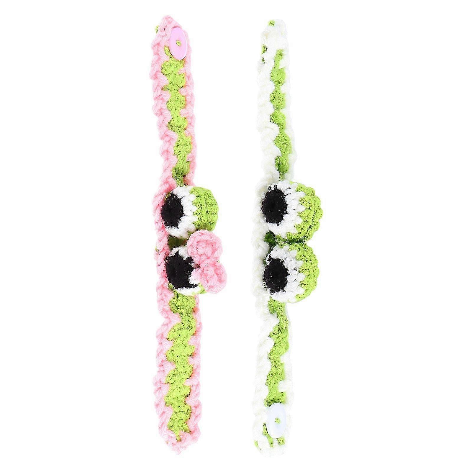 6Pcs Creative Animal Shaped Wool Bracelets Kids Gift