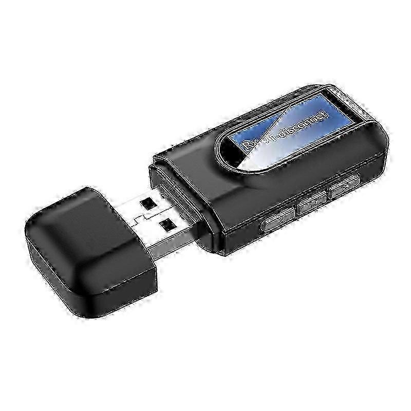 Bluetooth 5.0 LCD Transmitter Receiver