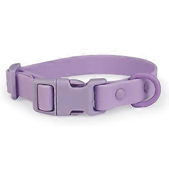 Cute Elastic Webbing Pet Collar Identification Adjustable Waterproof Dog Washable No Pull Safety Buckle Chain Walking